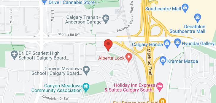 map of 11740 CANFIELD RD SW